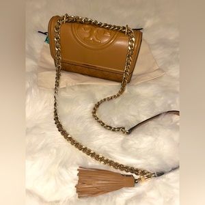Tory Burch • Brown Fleming Shoulder Bag